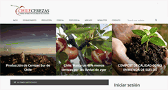 Desktop Screenshot of chilecerezas.cl